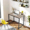 Grey Small Computer Desk 80cm – Compact Home Office, Gaming & Study Table