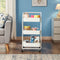 3‑Tier White Storage Trolley on Wheels – Versatile Organiser for Kitchen, Bathroom, Office or Bedroom