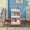 3‑Tier Pink Storage Trolley on Wheels – Versatile Organiser for Kitchen, Bathroom, Office or Bedroom