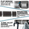 Wall Mounted Door Hook Rack – 3 Concealed Nickel Hooks on Dark Grey Board