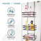 3-Tier Non-Rust Hanging Shower Caddy – Black Bathroom Organiser Rack for Shower Screen or Door