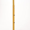 Heavy Duty Gold Clothes Rail – Adjustable Width & Height with Shelf and Locking Wheels