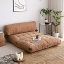 Klappbares Zweisitzer-Schlafsofa Kadife 2 - Kamel