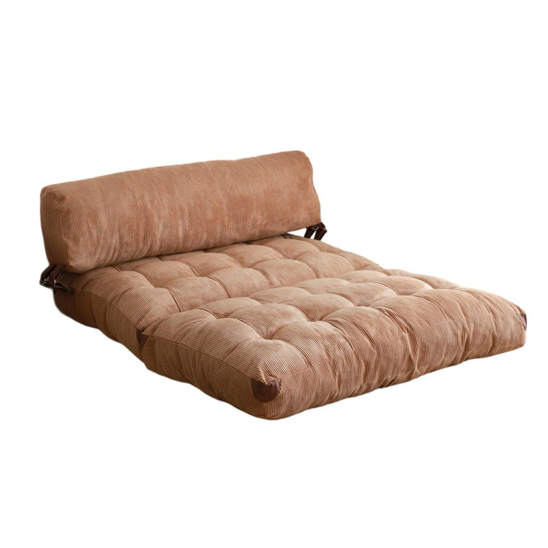 Klappbares Zweisitzer-Schlafsofa Kadife 2 - Kamel