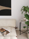 Klappbares Zweisitzer-Schlafsofa Teddy 2, Creme