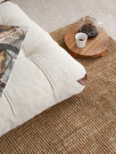 Klappbares Zweisitzer-Schlafsofa Teddy 2, Creme