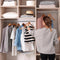 Extendable Wardrobe Rail – Heavy Duty Adjustable Steel Hanging Pole (Multiple Sizes)