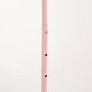 Heavy Duty Pink Clothes Rail – Adjustable Width & Height with Shelf and Locking Wheels
