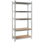 Boltless 5 Tier Heavy Duty Galvanised Steel Shelving Unit – 875kg Capacity