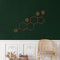 Testosterone Molecule Metal Wall Art