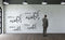 Oxytocin Molecule Metal Wall Art
