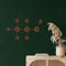 Ethanol Molecul Metal Wall Art