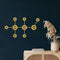 Ethanol Molecul Metal Wall Art