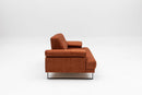 Mustang Orange Zweisitzer-Schlafsofa