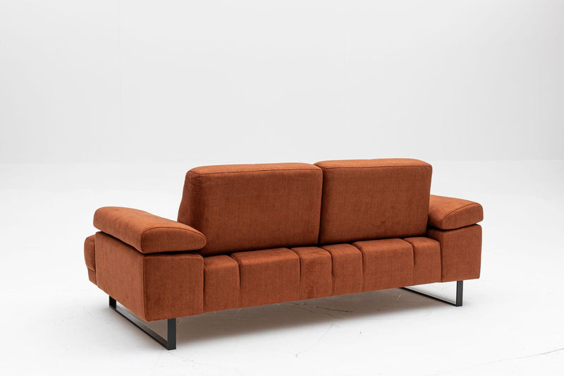 Mustang Orange Zweisitzer-Schlafsofa