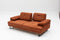 Mustang Orange Zweisitzer-Schlafsofa