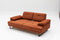 Mustang Orange Zweisitzer-Schlafsofa