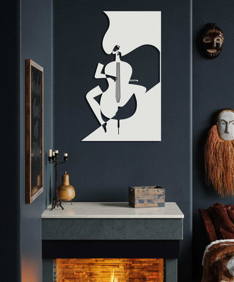 Gentleman  Lady Wine Metal Wall Art