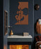 Gentleman  Lady Wine Metal Wall Art