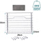 Self Adhesive Kitchen Cupboard Storage Basket – Chrome Finish