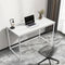 White Computer Desk 100cm – Home Office, Gaming & Study Table with White Frame