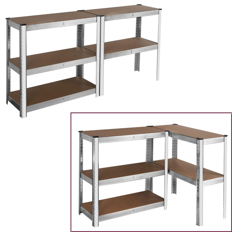 Boltless 5 Tier Heavy Duty Galvanised Steel Shelving Unit – 875kg Capacity
