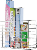Self Adhesive Kitchen Cupboard Storage Basket – Chrome Finish