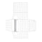 White Letterbox Cage No Screws Needed Door Mail Box Post Letter Catcher