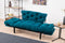 Nitta Petrolblaues Zweisitzer-Schlafsofa