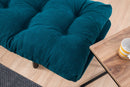 Nitta Petrolblaues Zweisitzer-Schlafsofa