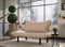 Chatto Creme Zweisitzer-Schlafsofa