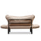 Chatto Creme Zweisitzer-Schlafsofa