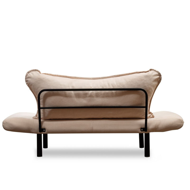 Chatto Creme Zweisitzer-Schlafsofa