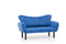 Chatto Blaues Zweisitzer-Schlafsofa
