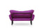 Chatto Lila Zweisitzer-Schlafsofa
