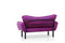 Chatto Lila Zweisitzer-Schlafsofa