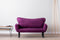 Chatto Lila Zweisitzer-Schlafsofa