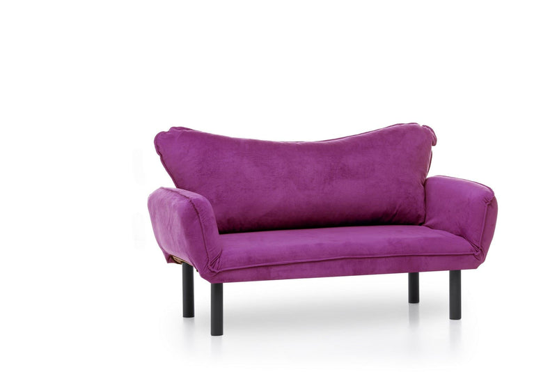 Chatto Lila Zweisitzer-Schlafsofa