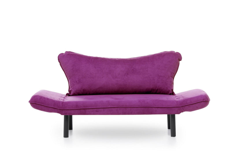 Chatto Lila Zweisitzer-Schlafsofa