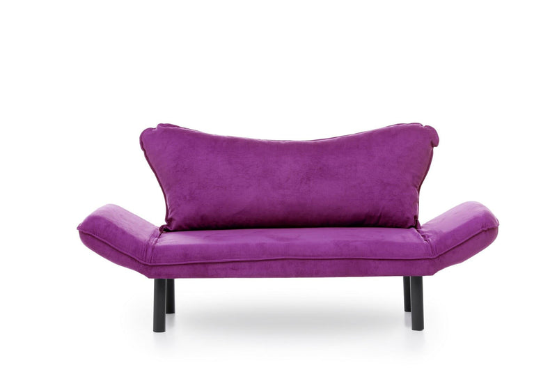 Chatto Lila Zweisitzer-Schlafsofa