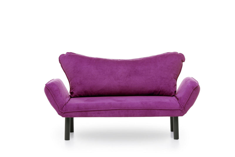 Chatto Lila Zweisitzer-Schlafsofa