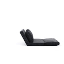 Taida Schwarzes Zweisitzer-Schlafsofa