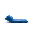 Taida Blaues Zweisitzer-Schlafsofa