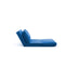 Taida Blaues Zweisitzer-Schlafsofa