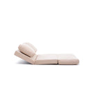 Taida Creme Zweisitzer-Schlafsofa