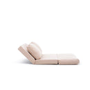 Taida Creme Zweisitzer-Schlafsofa