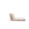 Taida Creme Zweisitzer-Schlafsofa