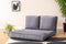 Taida Graues Zweisitzer-Schlafsofa