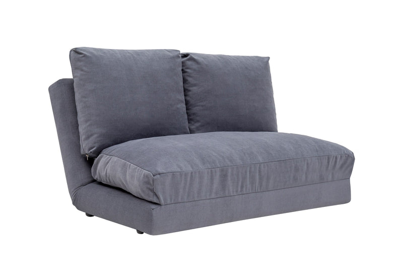 Taida Graues Zweisitzer-Schlafsofa