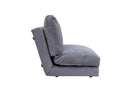 Taida Graues Zweisitzer-Schlafsofa